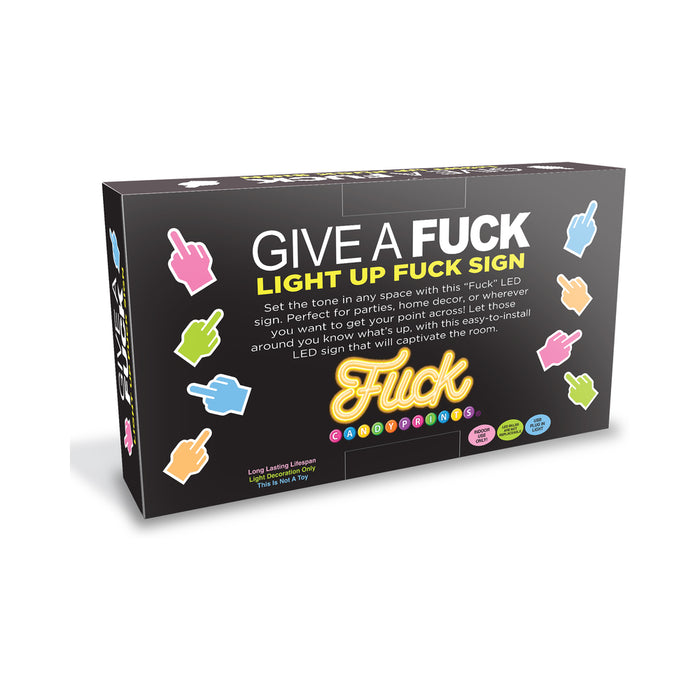 Neon Fuck Light Up Sign