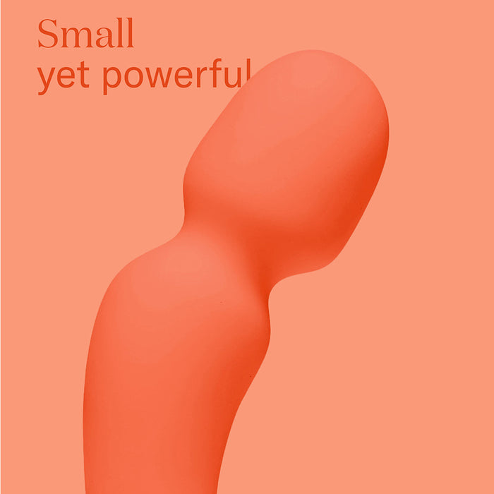 Dame Min Mini Wand Vibrator Papaya