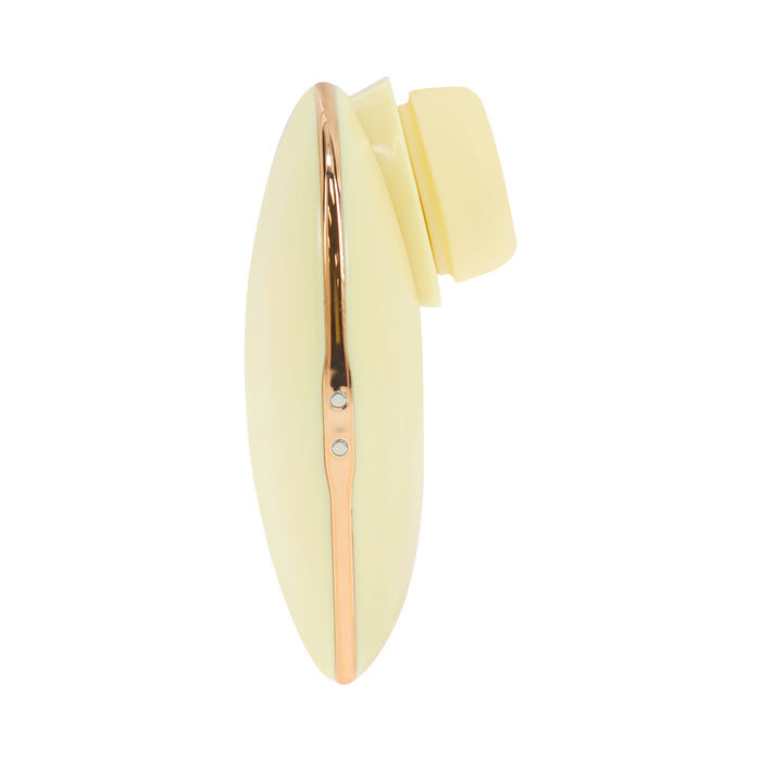 LoveLine Dreamsicle AirTapTech Rechargeable Vibrator Yellow