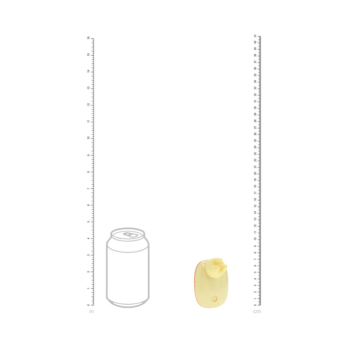 LoveLine Dreamsicle AirTapTech Rechargeable Vibrator Yellow