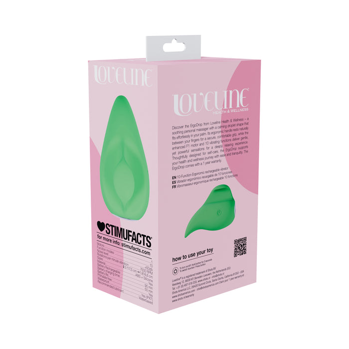 LoveLine ErgoDrop Vibe Waterproof Green