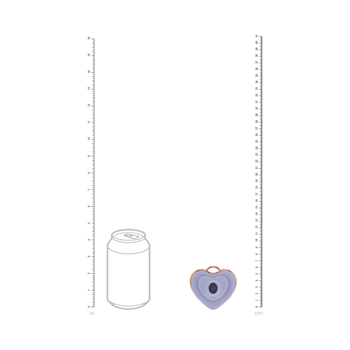 LoveLine Luvie AirTapTech Rechargeable Vibrator Waterproof Lavender