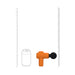 LoveLine MicroBoost Massager Silicone Orange
