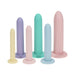 LoveLine PelviFit Expanding Vaginal Dilator Set Silicone Multicolor