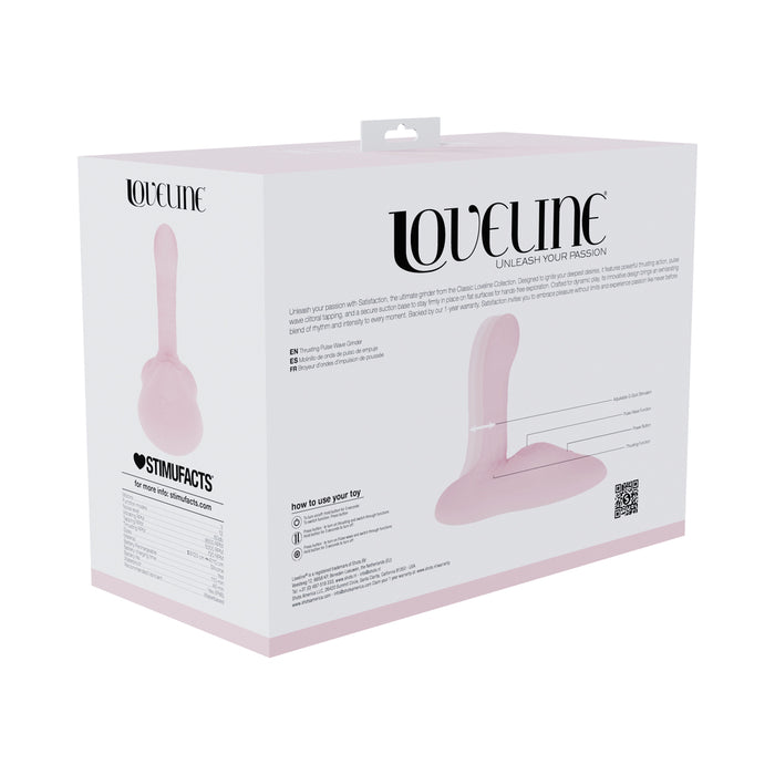 LoveLine Satisfaction Grinder Adjustable Thrusting Pulse Wave Pink