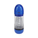 PUMPED SonicPull Masturbator Suction Vibration Multimedia Enhanced Metallic Blue