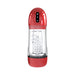 PUMPED SonicPull Masturbator Suction Vibration Multimedia Enhanced Metallic Red