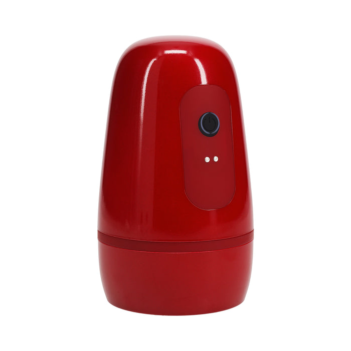 PUMPED Vibrobator Masturbator Negative Pressure Suction Vibration Metallic Red