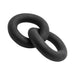 Oxballs Shackle Double Link'd Cock/Ball Rings Special Edition Night