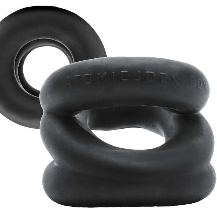 Oxballs Z-Balls Zig-Zag Cockring / Ballstretcher Special Edition Night