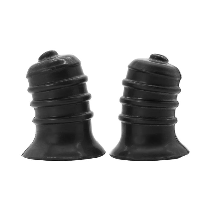 Oxballs Ribnips Curved Springy-Ribbed Nipsuckers Special Edition Night
