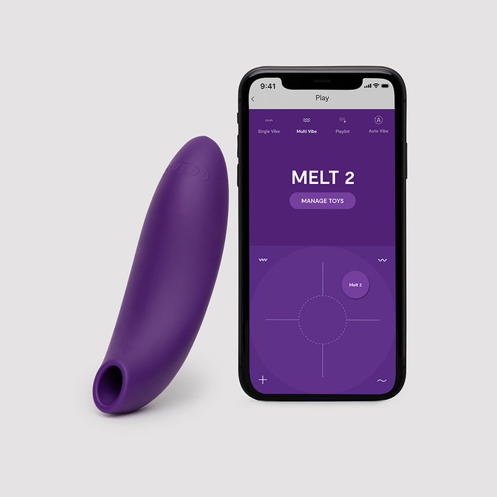 We-Vibe Melt 2 Pleasure Air Clit Stim Purple