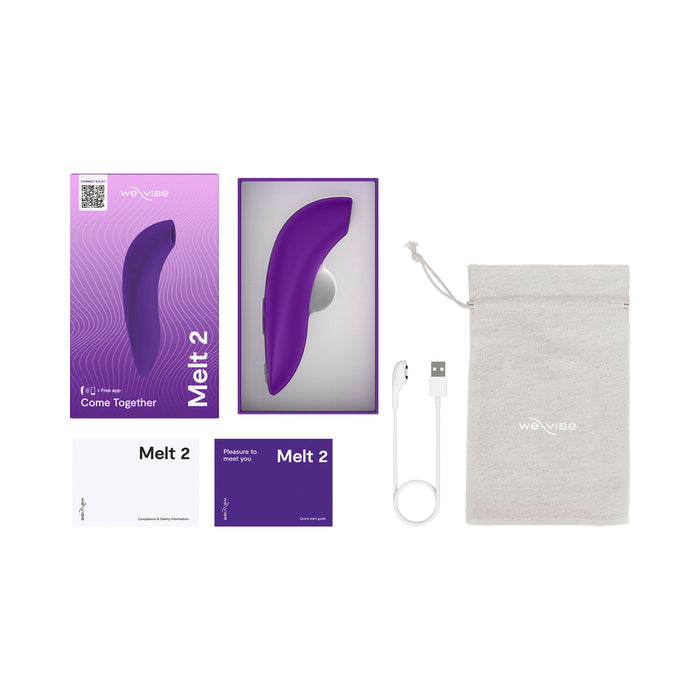 We-Vibe Melt 2 Pleasure Air Clit Stim Purple