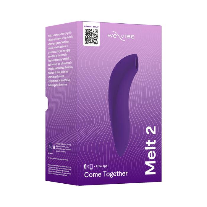 We-Vibe Melt 2 Pleasure Air Clit Stim Purple