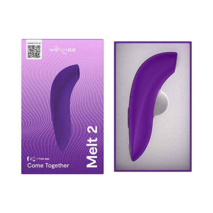 We-Vibe Melt 2 Pleasure Air Clit Stim Purple