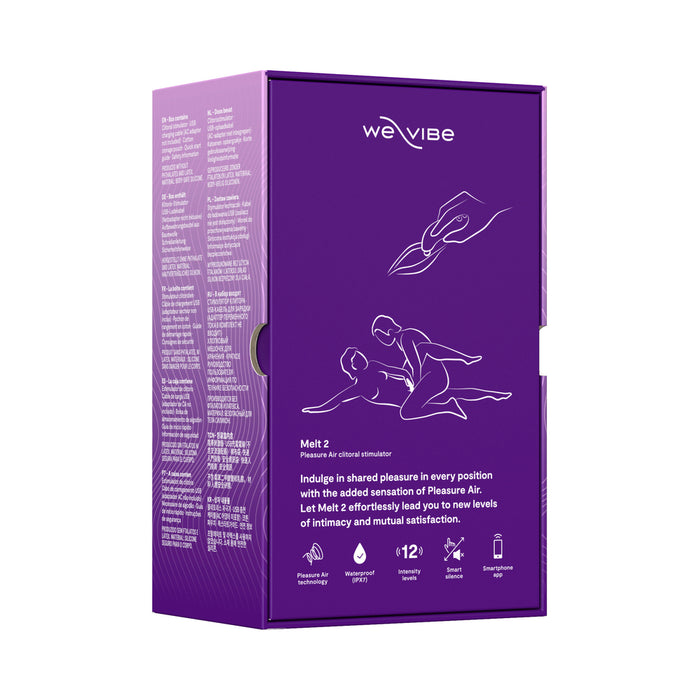 We-Vibe Melt 2 Pleasure Air Clit Stim Purple