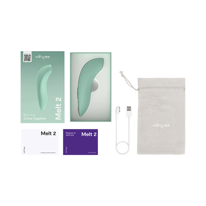 We-Vibe Melt 2 Pleasure Air Clit Stim Sage