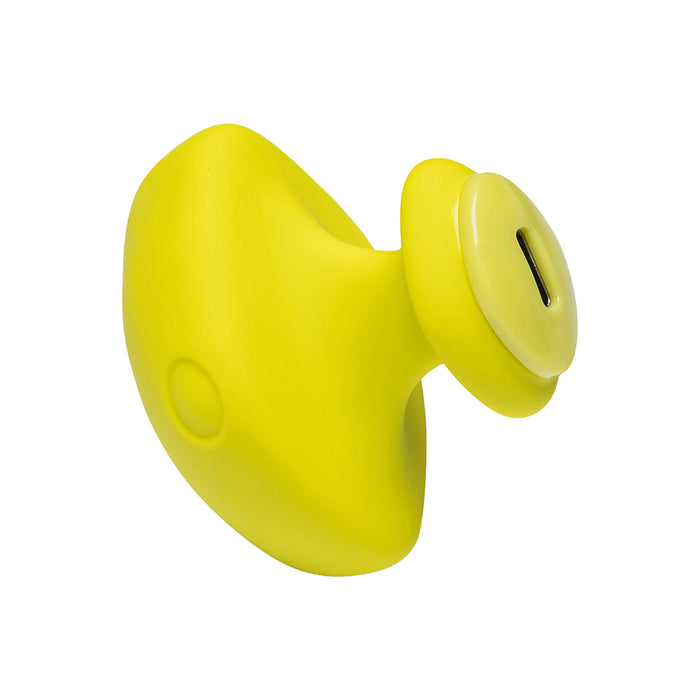 Dame Fin 2.0 Finger Vibrator Citrus