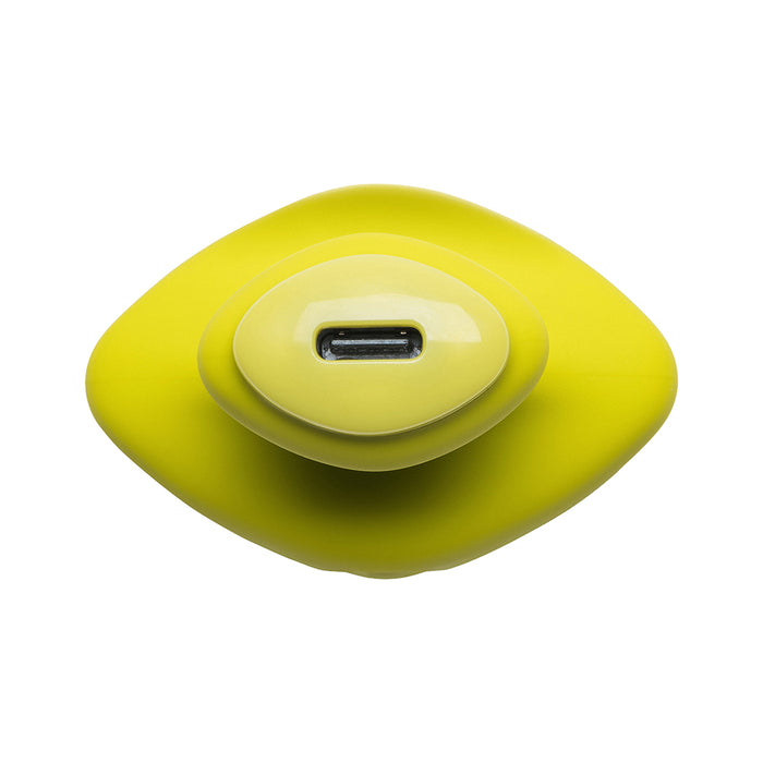 Dame Fin 2.0 Finger Vibrator Citrus