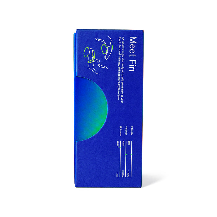 Dame Fin 2.0 Finger Vibrator Citrus