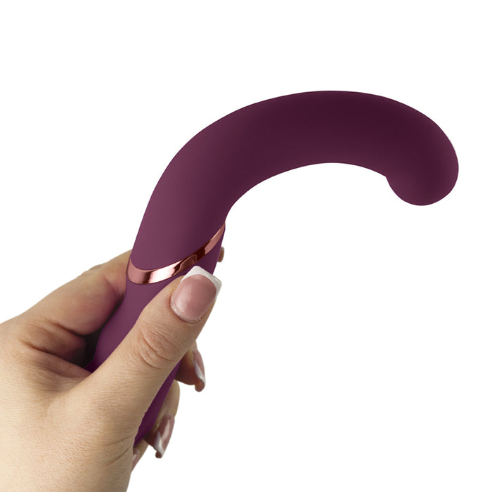 Rocks-Off Gemini Dual Stimulator Burgundy