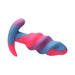 Creature Cocks Unicorn Swirl Silicone Butt Plug Small