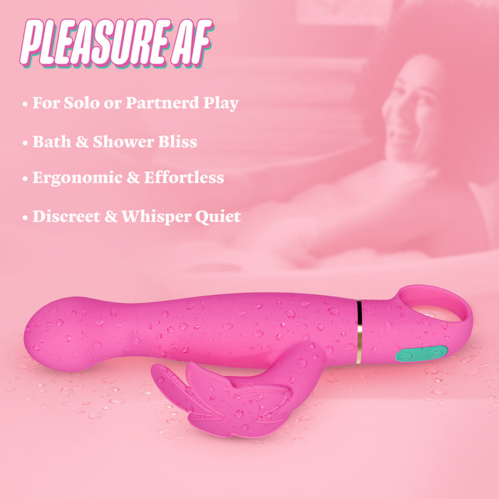 Aria Naughty AF 2.0 Rechargeable Vibe Plum