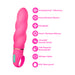 Aria Amazing AF 2.0 Rechargeable Vibe Fuchsia