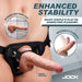 JOCK Hard-Core 5 in. Triple Density Dildo with Balls