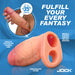 JOCK Silicone Penis Extension Sleeve Light