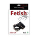 Rouge Fetish Play Vegan Ankle Cuffs Black