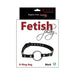 Rouge Fetish Play Vegan O-Ring Gag Black