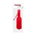 Rouge Fetish Play Vegan Paddle Red
