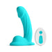 Colours Curve Vibrating 5 in. Dildo Teal
