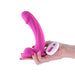 Colours Curve Vibrating 6 in. Dildo Pink