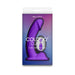 Colours Curve Vibrating 6 in. Dildo Purple