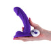 Colours Curve Vibrating 6 in. Dildo Purple
