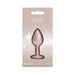 Rear Assets Plug Iridescent Champagne/Clear Small