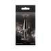 Rear Assets Tapered Plug Gunmetal/Black Small