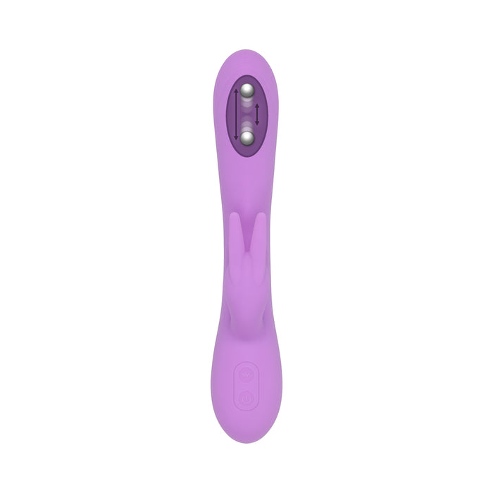 Evolved Bead The Way Rechargeable Dual Stimulator Silicone Pink