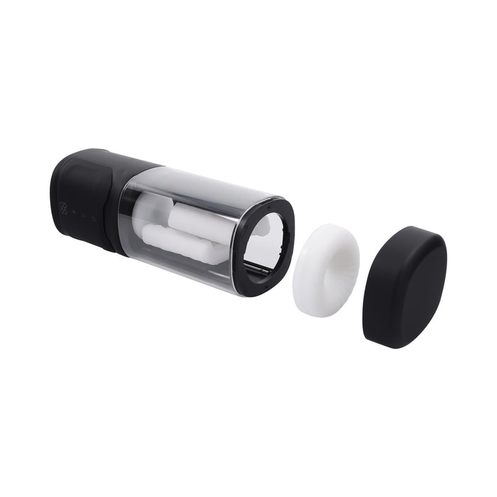 Playboy Side Piece Rechargeable Vibrating Warming Stroker