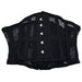 Rouge Mesh Corset Black S/M