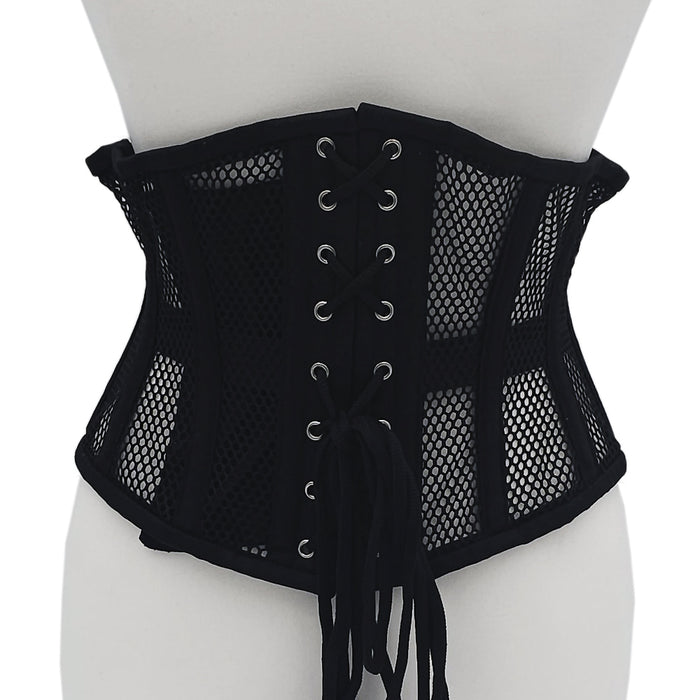 Rouge Mesh Corset Black 3XL/4XL