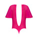 Magic Silk Pink Kink Flutter Sleeve Teddy Pink Glow Queen Size
