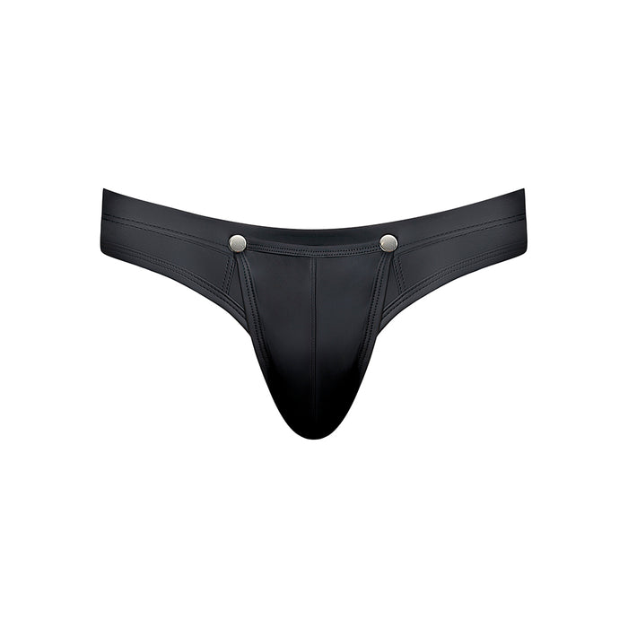 Male Power Oh Snap! Snap off Thong Black L/XL