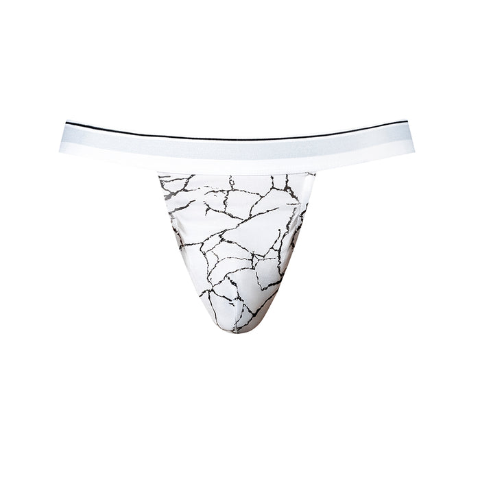 Male Power Soo Cumfy Jock Black/White L/XL