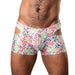 Male Power Cut It Out! Cutout Mini Short Red/Black L