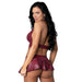 Lust Fetish Seraphina Burgundy L/XL