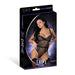 Lust Fetish Double Crossed Phoenix Black L/XL