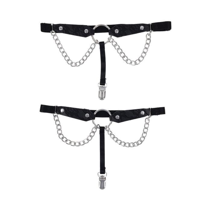 Sportsheets Sex & Mischief Chain Lace Garters